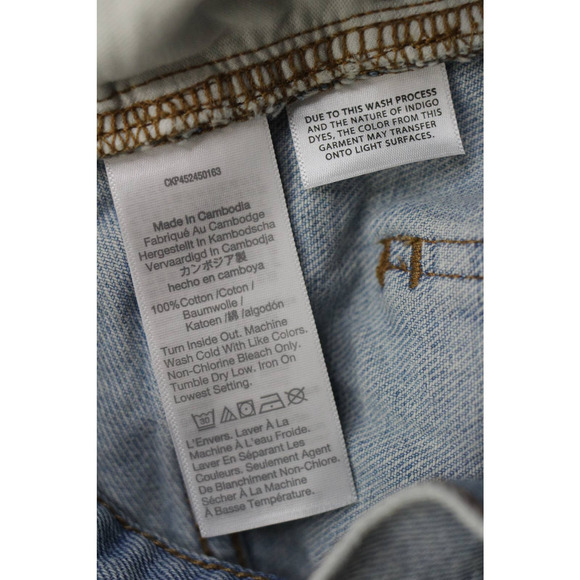 NWT Madewell the mom jean shorts size 32 - Picture 7 of 9